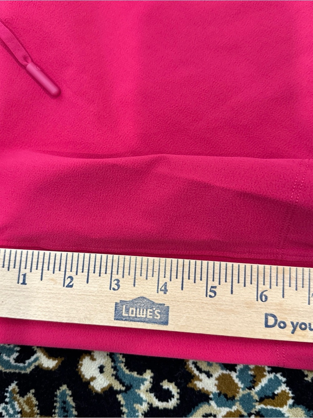 lululemon athletica Women's Drawstring Athletic Shorts - Bright Pink - Picture 7 of 10